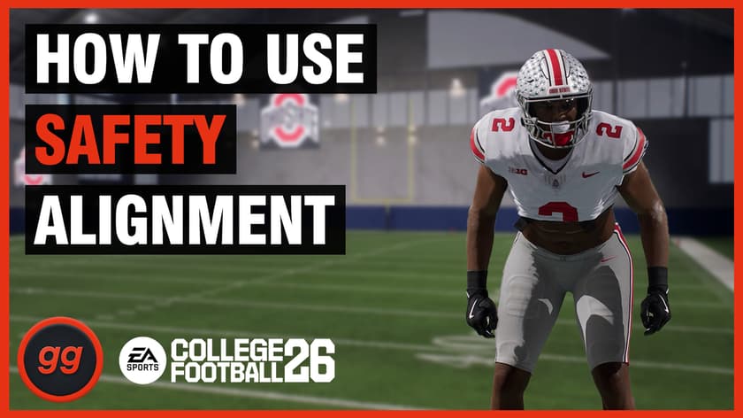 Safety Alignment In One High Looks - Madden 26 Tips - Huddle.gg