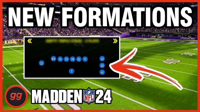 Top 5 New Formations in Madden 24 - Madden 26 Tips - Huddle.gg